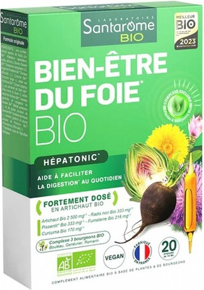 Santarome Bio Ampullen für die Leber