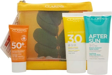 Sun Protection Set Clarins Essential Sun Care Travel Set