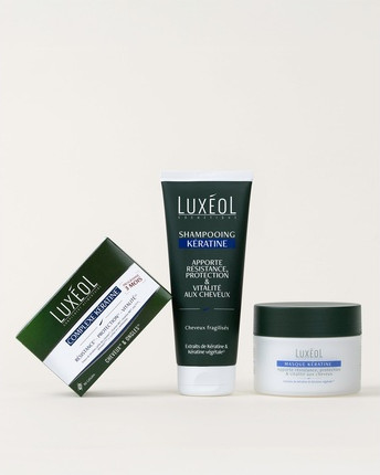 Набор по уходу за волосами Luxeol Keratin In & Out Routine