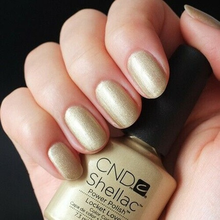 Gel Polish CND Shellac Locket Love