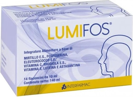 Nahrungsergänzungsmittel Interfarma Lumifos