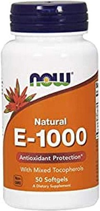 Vitamin E 1000 Softgels Now Foods
