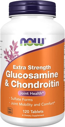 Tablets Now Foods Glucosamine and Chondroitin Extra Strength