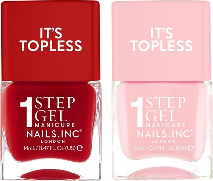 Nail Polish Duo Base Coat Treatment Nails Inc It's Topless