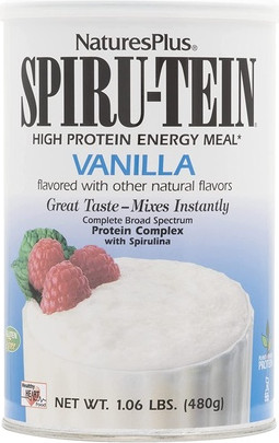 Protein Pulver Nature's Plus SPIRU-TEIN Vanille