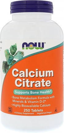 Tablets Now Foods Calcium Citrate