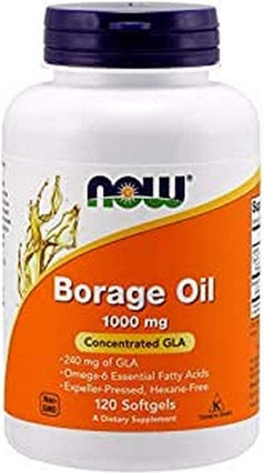 Softgel Now Foods Borage Oil