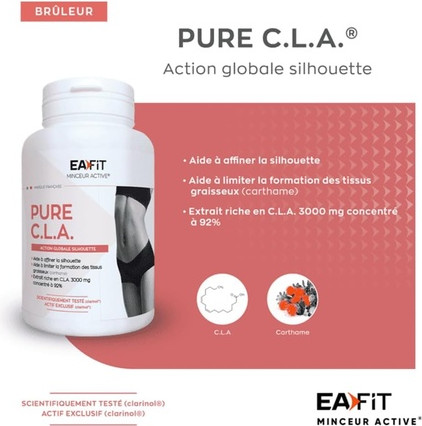 Kapseln Eafit Pure CLA Hochkonzentrierte Formel