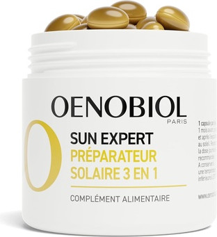 Face Sun Protection Oenobiol Sun Expert 3-in-1 Solar Care Triple Action Intensive