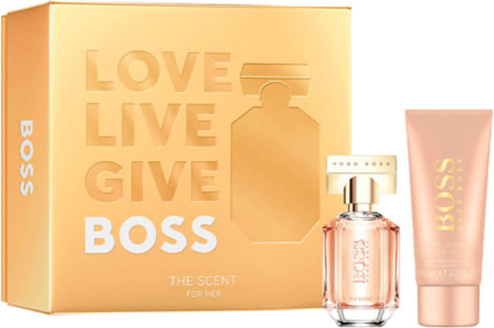Eau De Parfum und Körperlotion Geschenkset Hugo Boss Boss The Scent