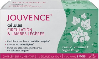Dietary Supplement Markenlos Jouvence Circulation and Light Legs