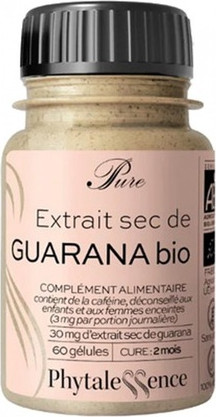 Dietary Supplement Markenlos Phytalessence Pure Guarana Organic