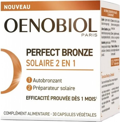Капсулы Markenlos Perfect Bronze Солнцезащитное средство 2в1 для автозагара
