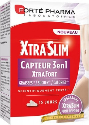 Dietary Supplement Markenlos Forte Pharma Xtraslim 3 in 1