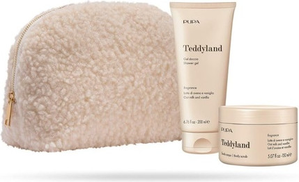 Duschgel und parlierter Körperpeeling Set Pupa Milano Teddyland Kit