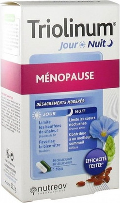 Dietary Supplement Markenlos Nutreov Triolinum Day & Night