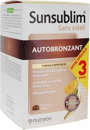 Dietary Supplement Markenlos Nutreov Sunsublim