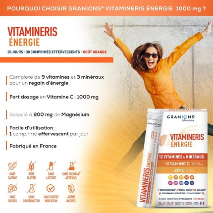 Granions Energy Vitamin-Brausetabletten