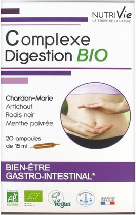Food Supplement Markenlos Complex Digestion Organic