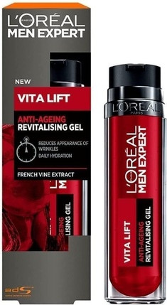 Gel Moisturiser L'Oreal Professional L'Oréal Men Expert Vita Lift Anti Wrinkle and Hydrating