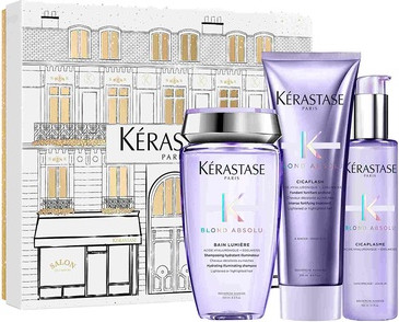 Haarpflege-Set Kerastase Blond Absolu Fondant Trio Coffret