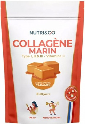Serum Markenlos Nutri&Co Marine Collagen Type I, II, and III with Vitamin C