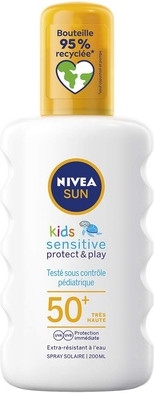 Sunscreen Spray Nivea Sun Kids Sensitive Protect & Play