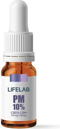 Dietary Supplement Tikun Tikun Lifelab Pm 10 CBD 750mg CBN 250mg Evening Relaxation