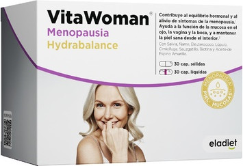 Capsules Eladiet Vitawoman Menopause Hydrabalance