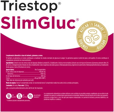 Tablets Eladiet Triestop Slimgluc