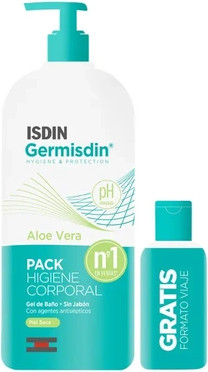 Duschgel-Set ISDIN Isdin Germisdin Aloe Vera