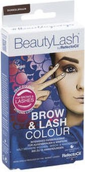 Eyebrow Dye Kit Beautylash Brow & Lash Colour Eyebrow And Eyelash Tint Kit Dark Brown