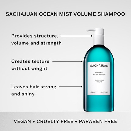 Shampoo SACHAJUAN Ocean Mist Volume