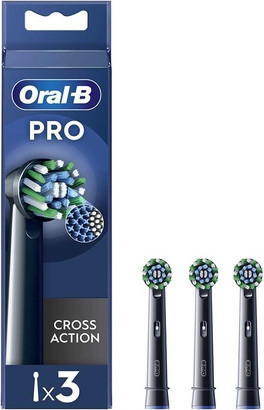 Ersatzköpfe Oral-B Pro Cross Action Schwarz