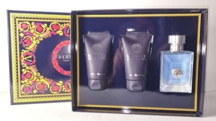 Eau De Toilette Set Versace Pour Homme