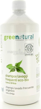 Shampoo Greenatural Leinen und Brennnessel