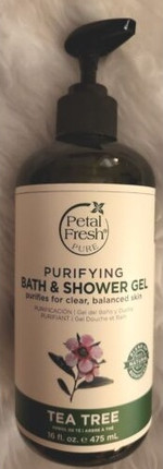 Shower Gel Petal Fresh Energizing Bath & Shower Gel Tea Tree