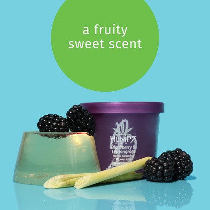 Shower Jelly Hempz Blackberry & Lemongrass Herbal Cleansing
