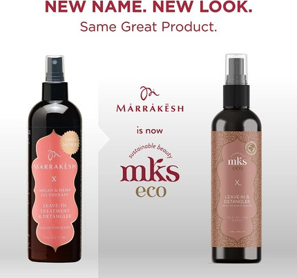 Leave-In Treatment MKS eco Leave-In Treatment & Detangler mit marokkanischem Arganöl und Hanfsamenöl