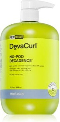 Cleanser Devacurl No-Poo Decadence Zero Lather Cleanser für ultra-reichhaltige Feuchtigkeit Green Oasis