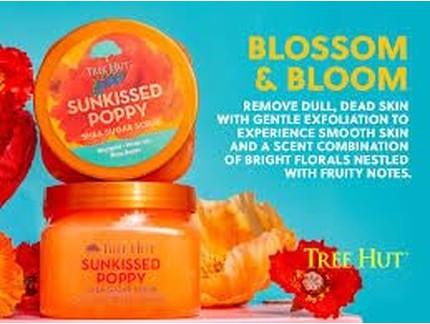 Body Scrub Tree Hut Sunkissed Poppy
