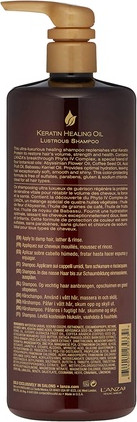 Shampoo L'Anza Keratin Healing Oil