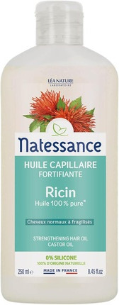 Hair Oil Natessance Natural Castor Oil