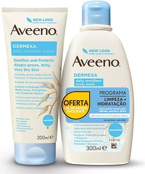 Pflegeset Aveeno Dermexa Tägliche Feuchtigkeitscreme