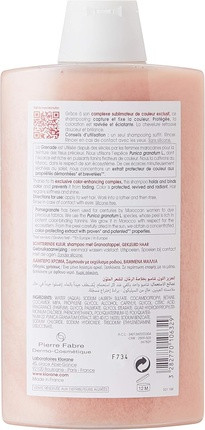 Shampoo Klorane Glanz für coloriertes Haar mit Granatapfel