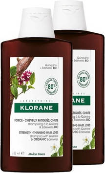 Shampoo Klorane mit Chinin und Bio-Edelweiss