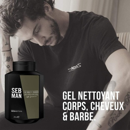 Hair Bart und Körperwaschmittel Seb Man Der Alleskönner