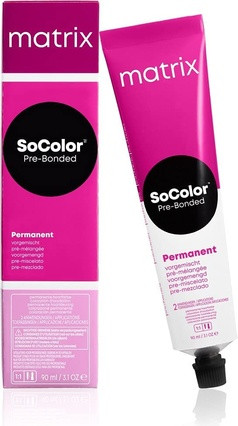 Краска для волос Matrix SoColor Pre-Bonded Ультра-Светлый Пепельно-Фиолетовый Блонд