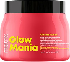 Haarmaske Matrix Glow Mania Glazing Queen Super Gloss Schutzmaske