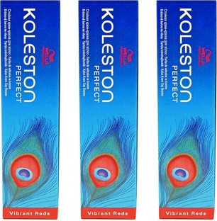 Haarfarbe Koleston Perfect Wella Leuchtendes Rot Hellbraun Kupferfarben